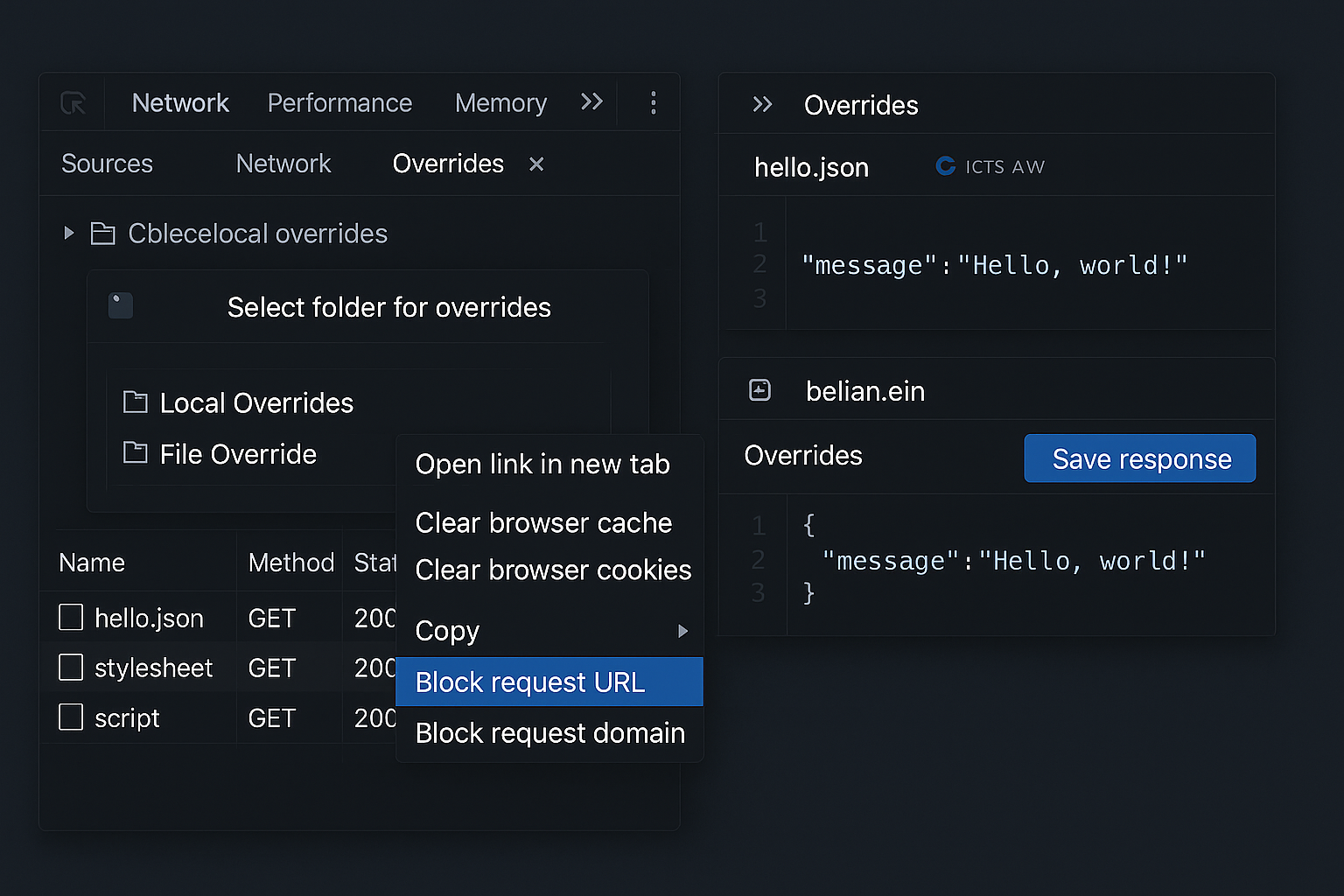 Overrides in DevTools: How to Modify Files and Responses Directly in the Browser